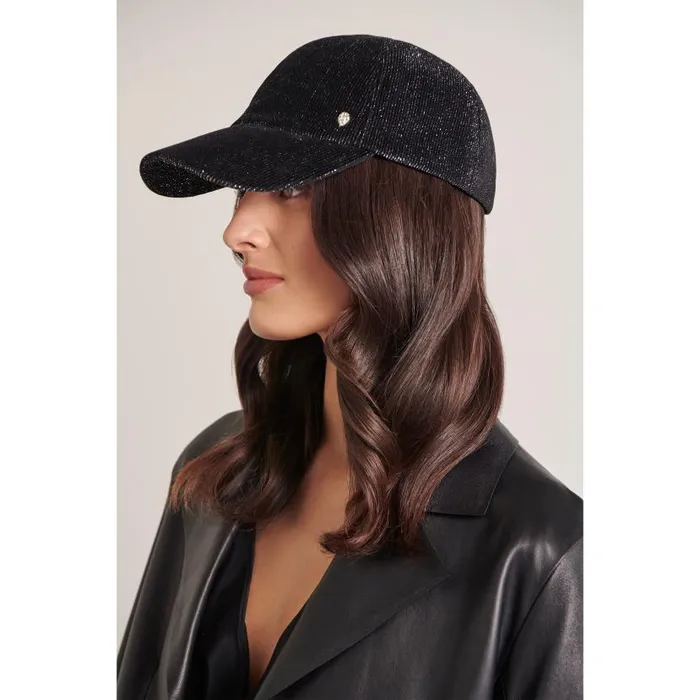 Hats Caps Helen Kaminski Minelli Black Sparkle
