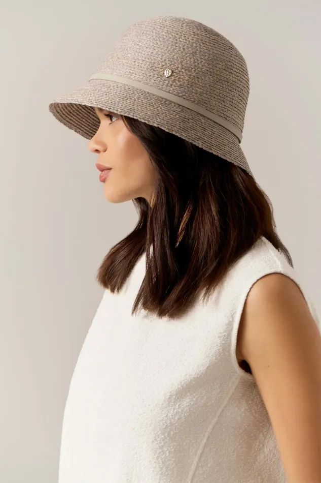 Hats Cloche Helen Kaminski Besa 6 Eclipse Melangepumice