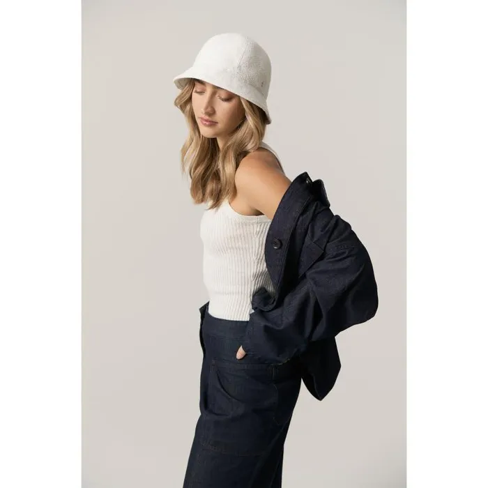 Hats Cloche Helen Kaminski Carmen Whitewash