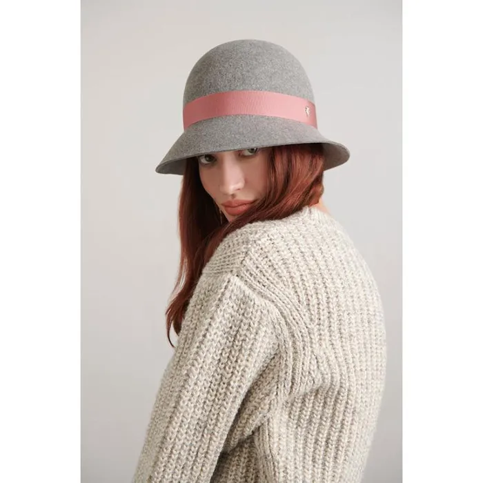 Hats Cloche Helen Kaminski Etta Conscious Grey Melangeblossom