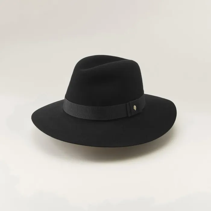 Hats Fedora Helen Kaminski Rose Blackblack