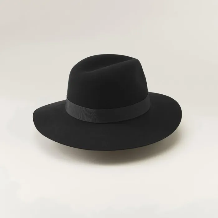 Hats Fedora Helen Kaminski Rose Blackblack