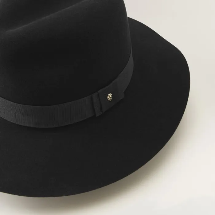 Hats Fedora Helen Kaminski Rose Blackblack