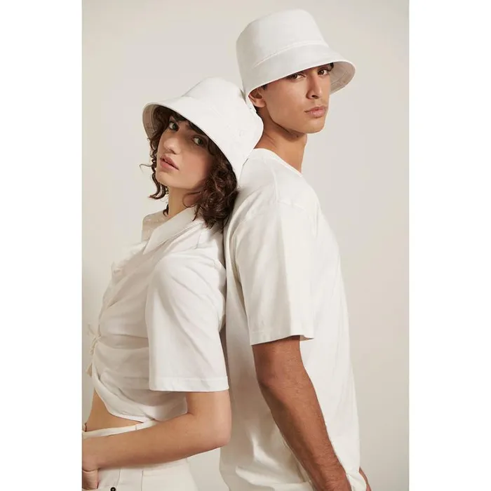 HatsMen Bucket Helen Kaminski Bosa Off White