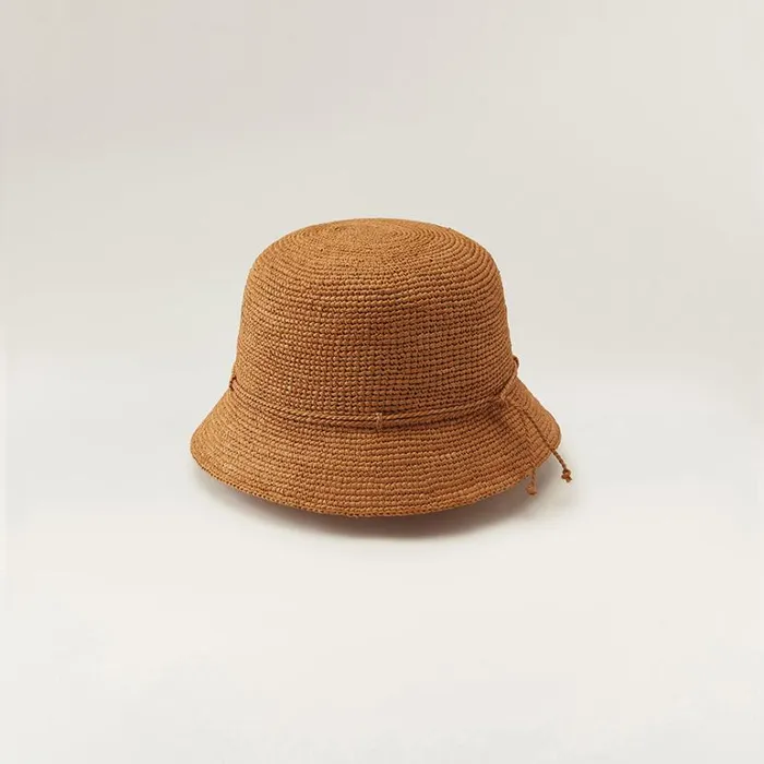 HatsMen Bucket Helen Kaminski Britton Golden Harvest