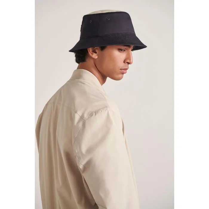 HatsMen Bucket Helen Kaminski Laken Navynatural