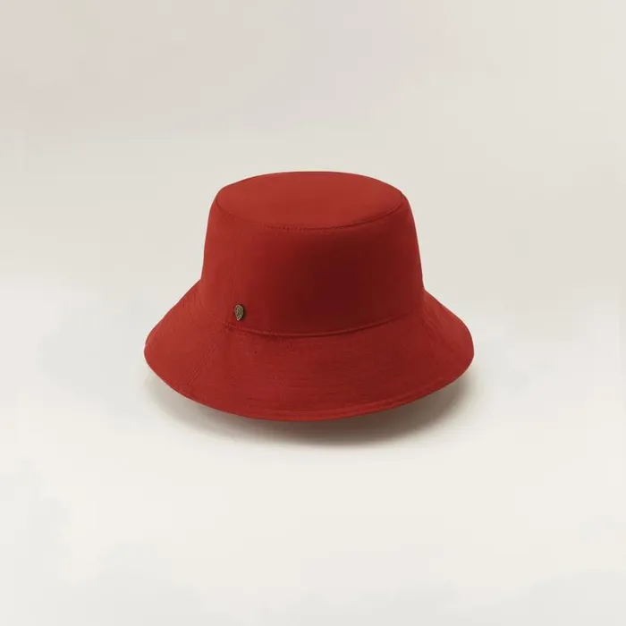 HatsMen Bucket Helen Kaminski Makie Carmineburgundymix