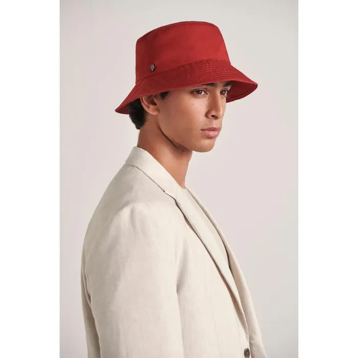 HatsMen Bucket Helen Kaminski Makie Carmineburgundymix