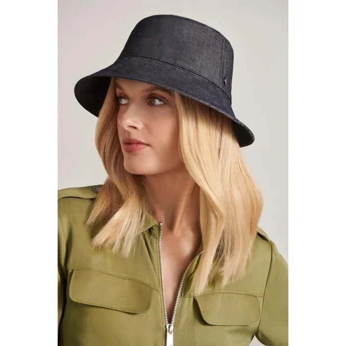 HatsMen Bucket Helen Kaminski Makie Indigodenimcamo