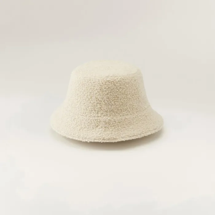 HatsMen Bucket Helen Kaminski Mattill Winter White