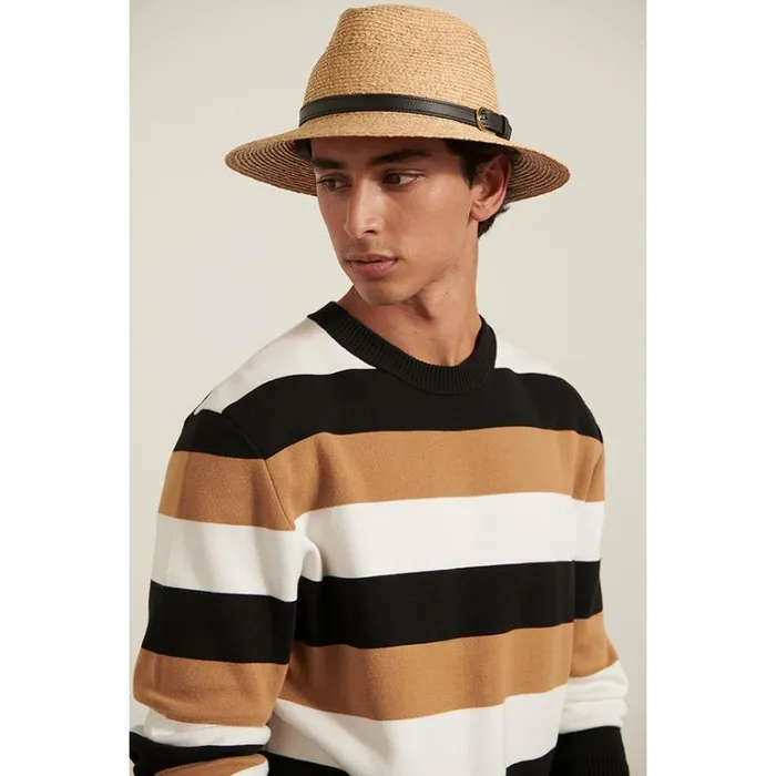 HatsMen Fedora Helen Kaminski Billie Naturalblack