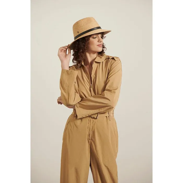 HatsMen Fedora Helen Kaminski Billie Naturalblack