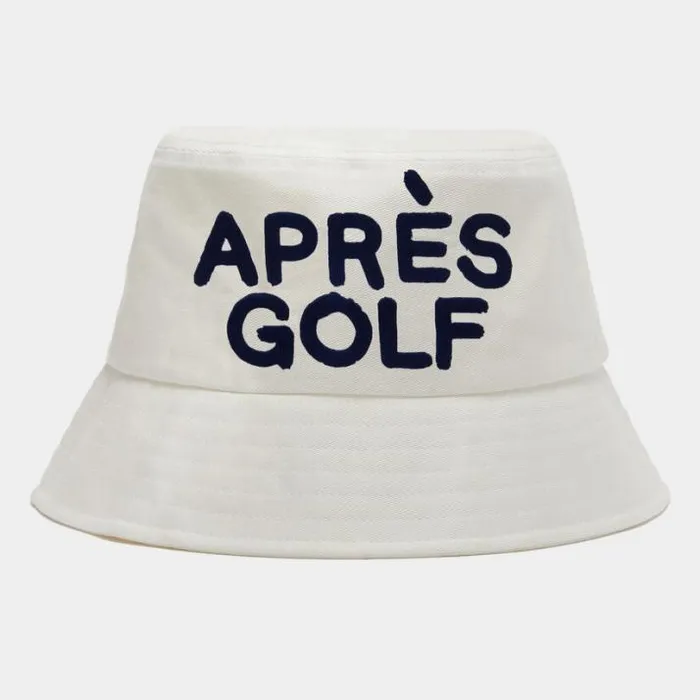 Hats Men GFORE APRS GOLF COTTON TWILL BUCKET HAT Snow