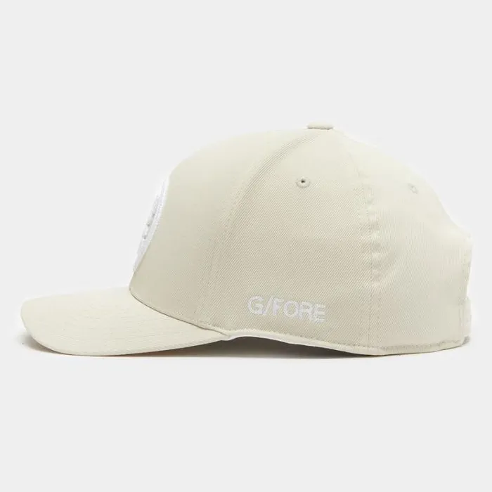 Hats Men GFORE CIRCLE G039S STRETCH TWILL SNAPBACK HAT Stone