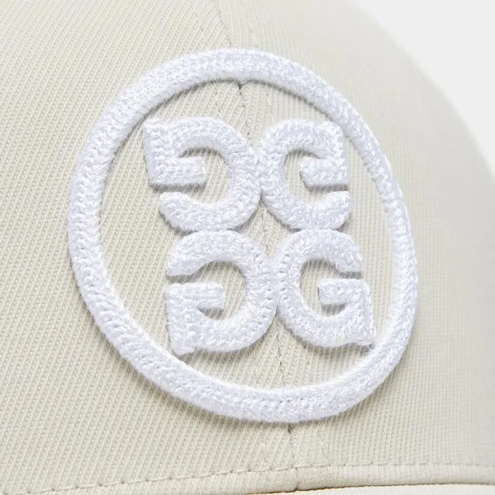 Hats Men GFORE CIRCLE G039S STRETCH TWILL SNAPBACK HAT Stone
