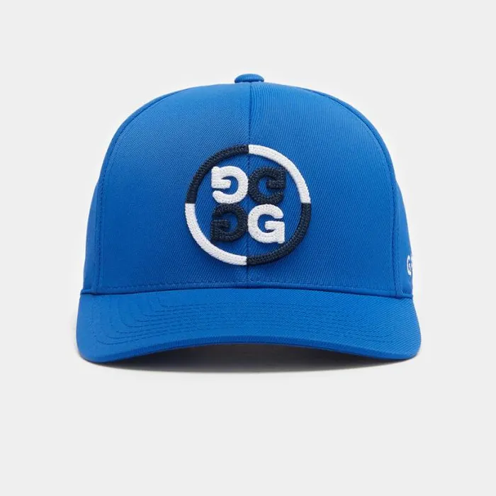 Hats Men GFORE COLOUR BLOCK CIRCLE G039S STRETCH TWILL SNAPBACK HAT Racer