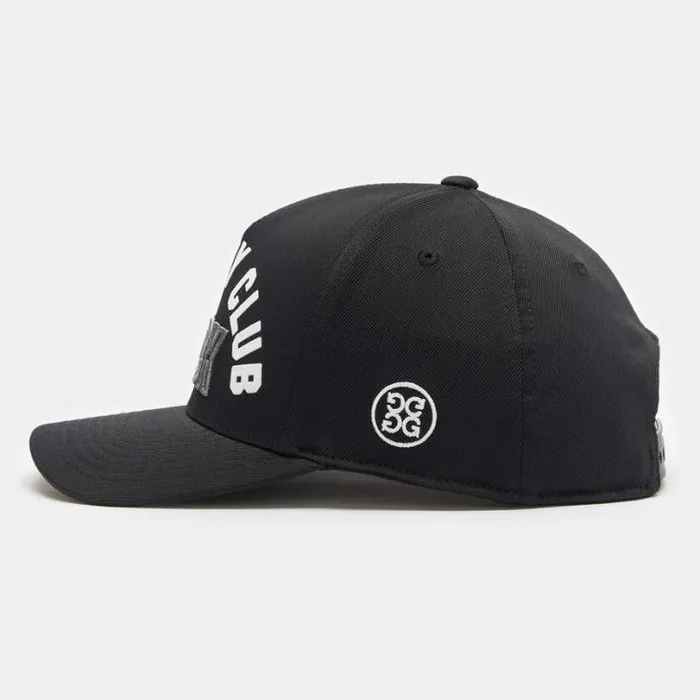 Hats Men GFORE COUNTRY CLUB HACK STRETCH TWILL SNAPBACK HAT Onyx