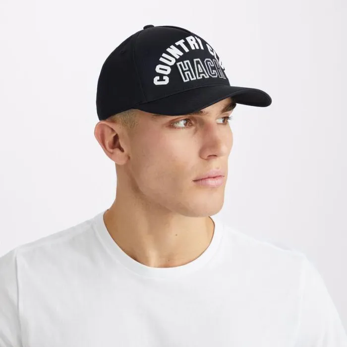 Hats Men GFORE COUNTRY CLUB HACK STRETCH TWILL SNAPBACK HAT Onyx