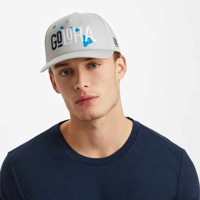 Hats Men GFORE GOLOHA RIPSTOP SNAPBACK HAT Nimbus