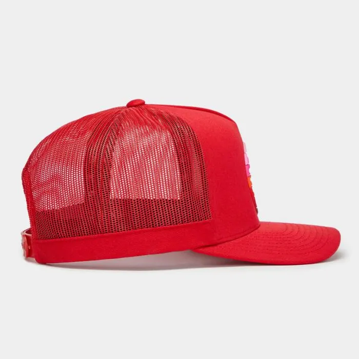 Hats Men GFORE GRADIENT CIRCLE G039S COTTON TWILL TRUCKER HAT Lava