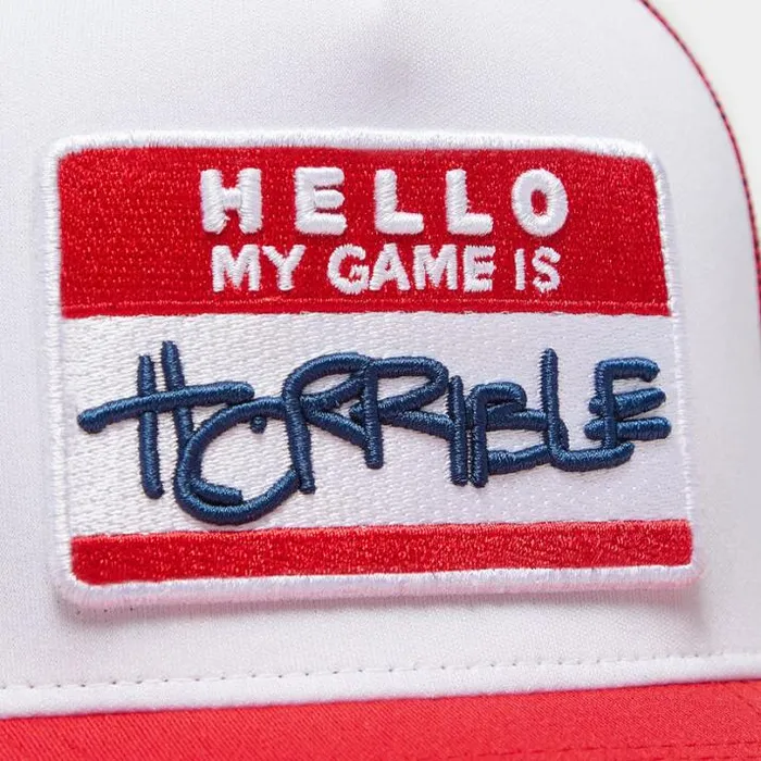 Hats Men GFORE HELLO INTERLOCK KNIT TRUCKER HAT Snow