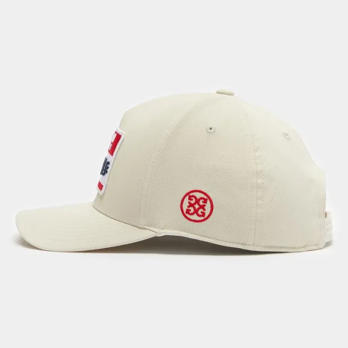 Hats Men GFORE HELLO STRETCH TWILL SNAPBACK HAT Stone