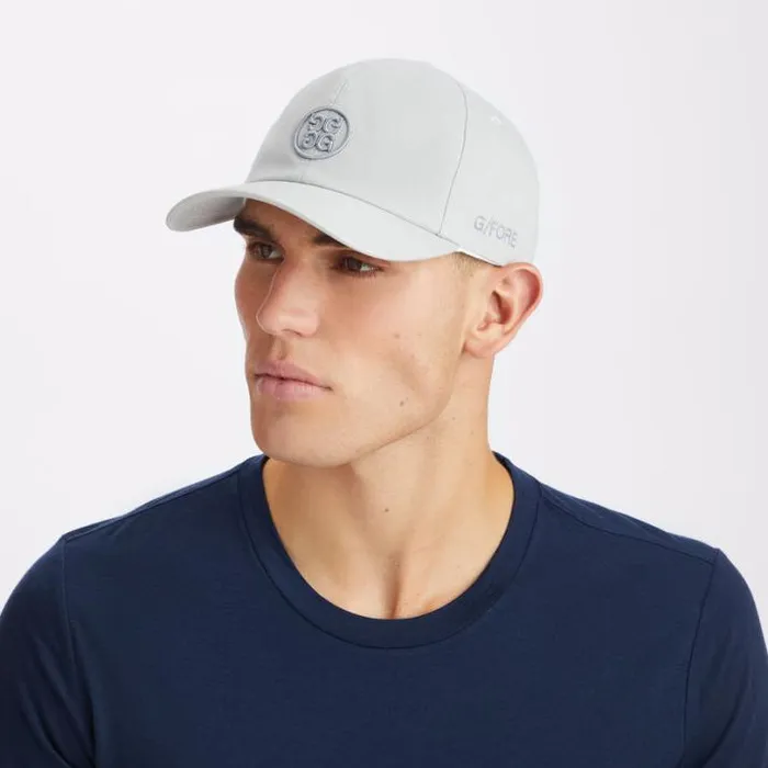 Hats Men GFORE MINI CIRCLE G039S COTTON SNAPBACK HAT Nimbus