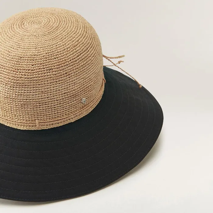 Hats Rollable and Packable Helen Kaminski Kalola Naturalblack