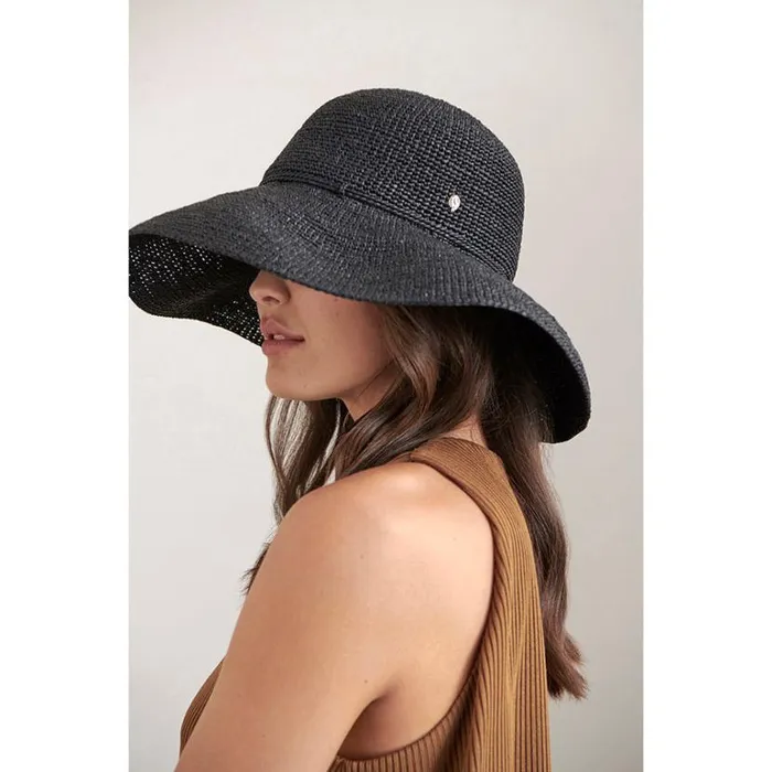 Hats Rollable and Packable Helen Kaminski Provence 12 Charcoal