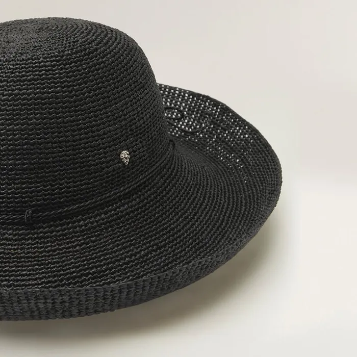 Hats Rollable and Packable Helen Kaminski Provence 12 Charcoal
