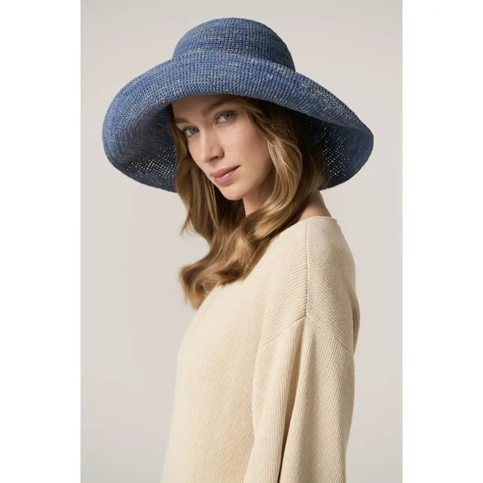 Hats Rollable and Packable Helen Kaminski Provence 12 Sapphire