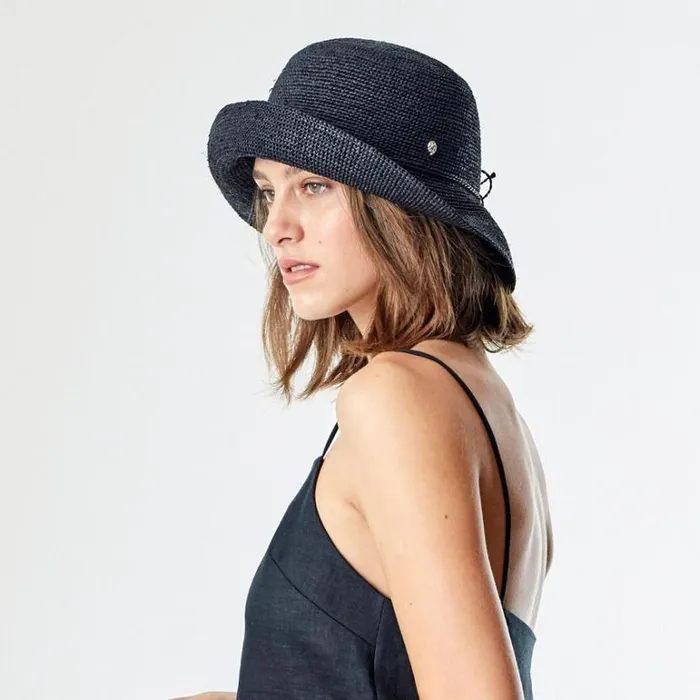 Hats Rollable and Packable Helen Kaminski Provence 8 Charcoal