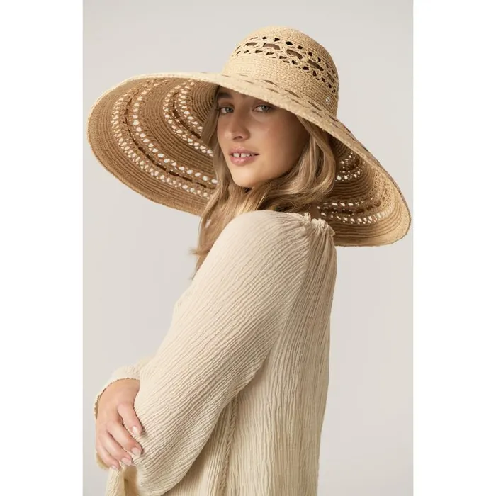 Hats Round Crown Helen Kaminski Agni Natural Bronze