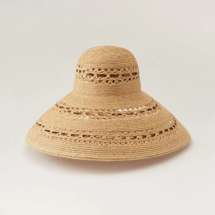 Hats Round Crown Helen Kaminski Agni Natural Bronze