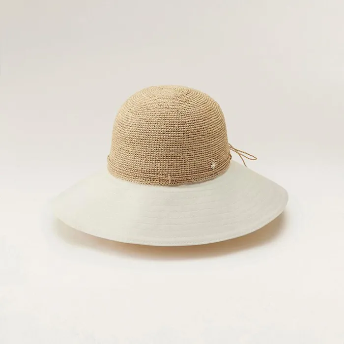 Hats Round Crown Helen Kaminski Kalola Naturaloff White