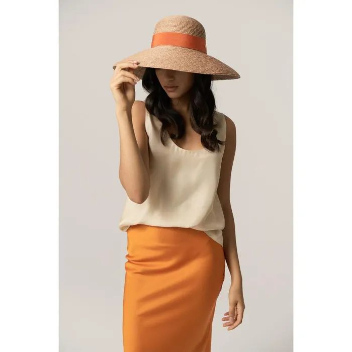 Hats UPF 50 Helen Kaminski Cori Nougat Sunset