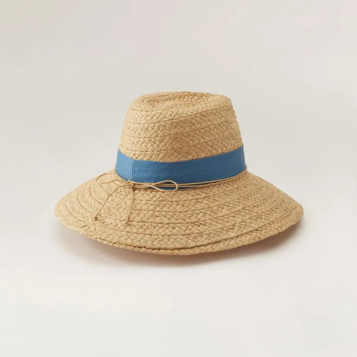 Hats UPF 50 Helen Kaminski Leoni Natural Sapphire