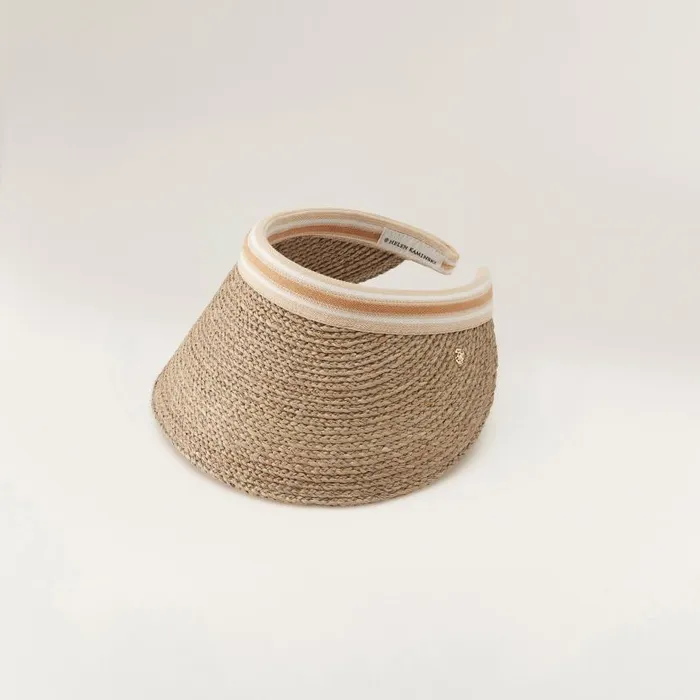 Hats Visors Helen Kaminski Bianca 12 Eclipse Melangenougat Stripe