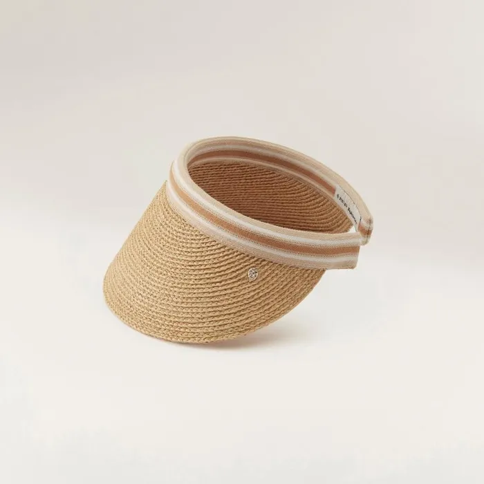 Hats Visors Helen Kaminski Bianca 12 Naturalnougat Stripe