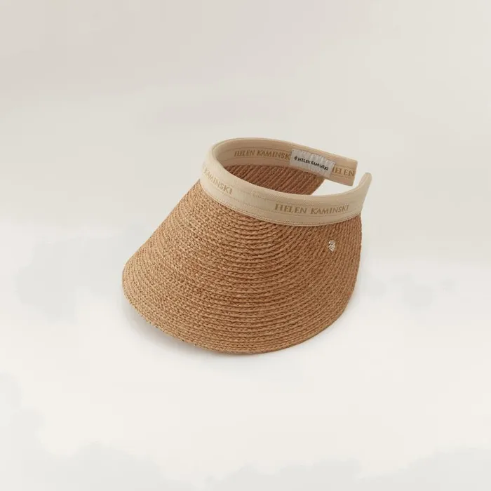 Hats Visors Helen Kaminski Bianca 12 Nougatnatural Logo