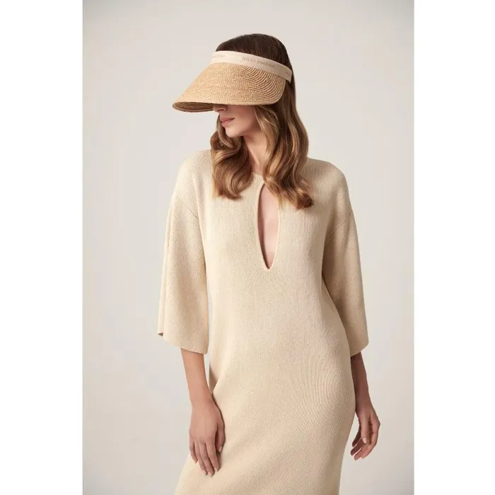 Hats Visors Helen Kaminski Bianca 12 Nougatnatural Logo