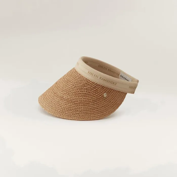 Hats Visors Helen Kaminski Bianca 12 Nougatnatural Logo