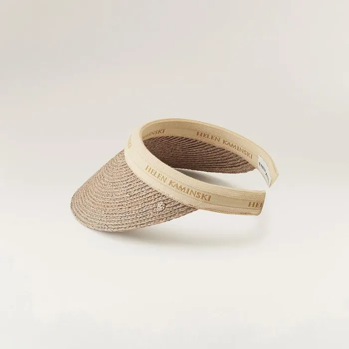 Hats Visors Helen Kaminski Bianca Eclipse Melange Natural Logo