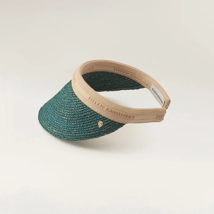 Hats Visors Helen Kaminski Bianca Palm Leafnatural Logo