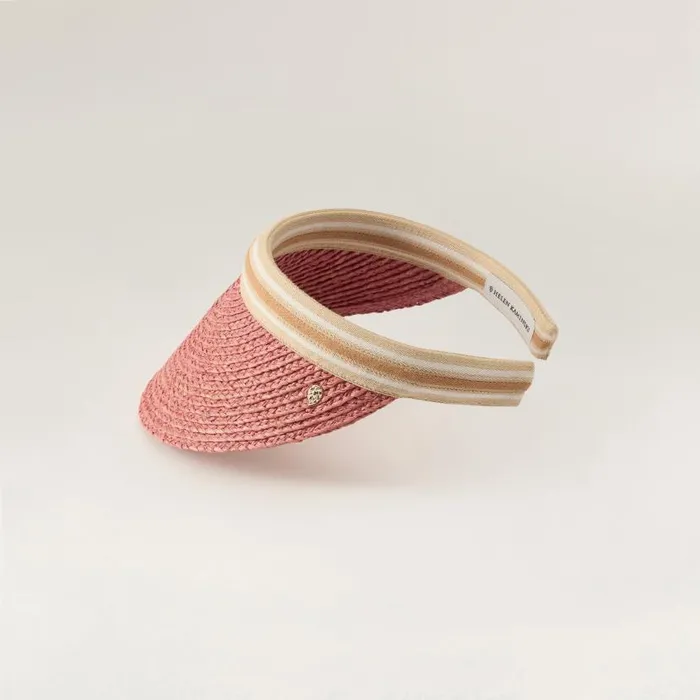 Hats Visors Helen Kaminski Bianca Pomelo Nougat Stripe