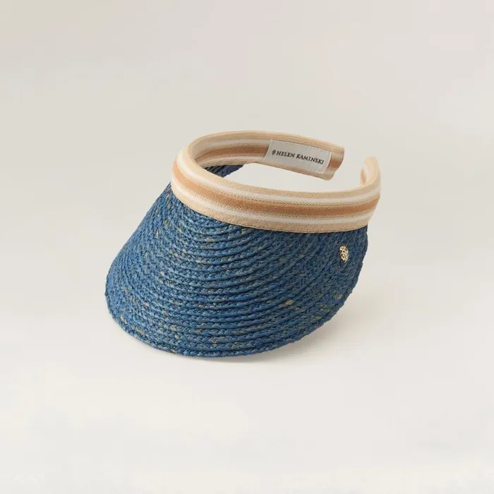 Hats Visors Helen Kaminski Bianca Sapphire Nougat Stripe