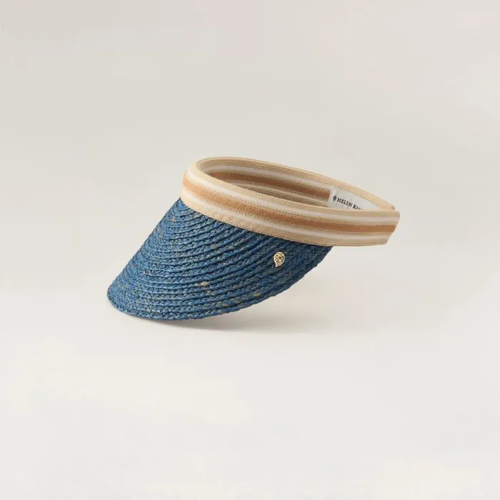Hats Visors Helen Kaminski Bianca Sapphire Nougat Stripe