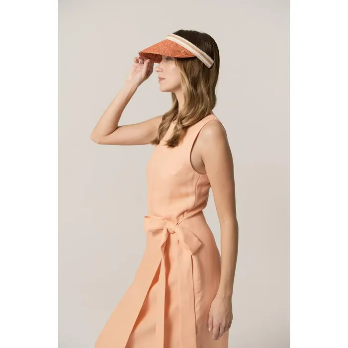 Hats Visors Helen Kaminski Bianca Sunset Nougat Stripe
