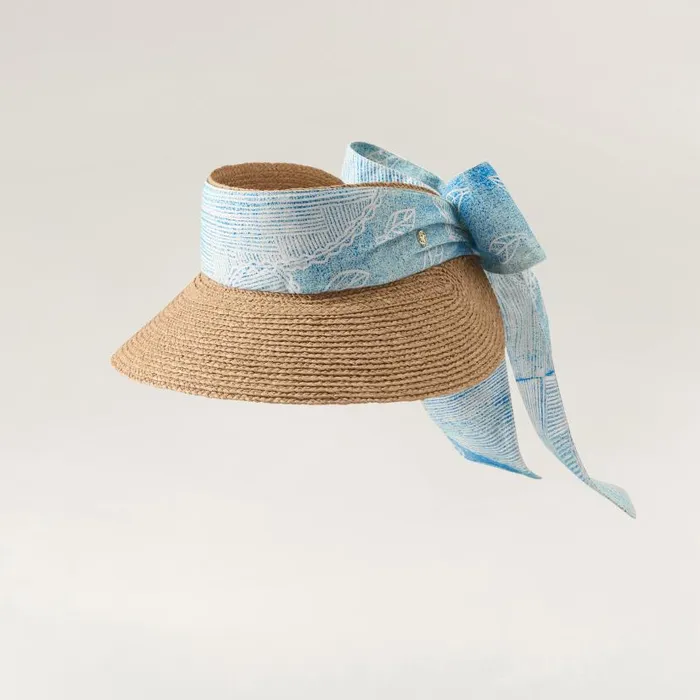 Hats Visors Helen Kaminski HK X Bbbarra Visor Blue