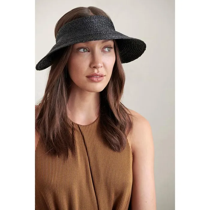 Hats Visors Helen Kaminski Maris Charcoal